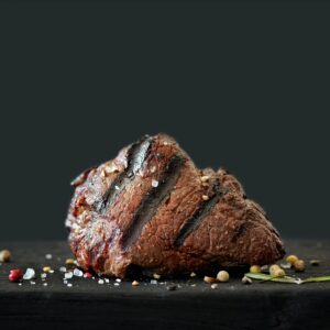 grilled beef fillet steak