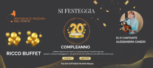 20 anni ristorante del ponte tio