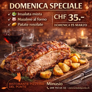maialino al forno 15 marzo